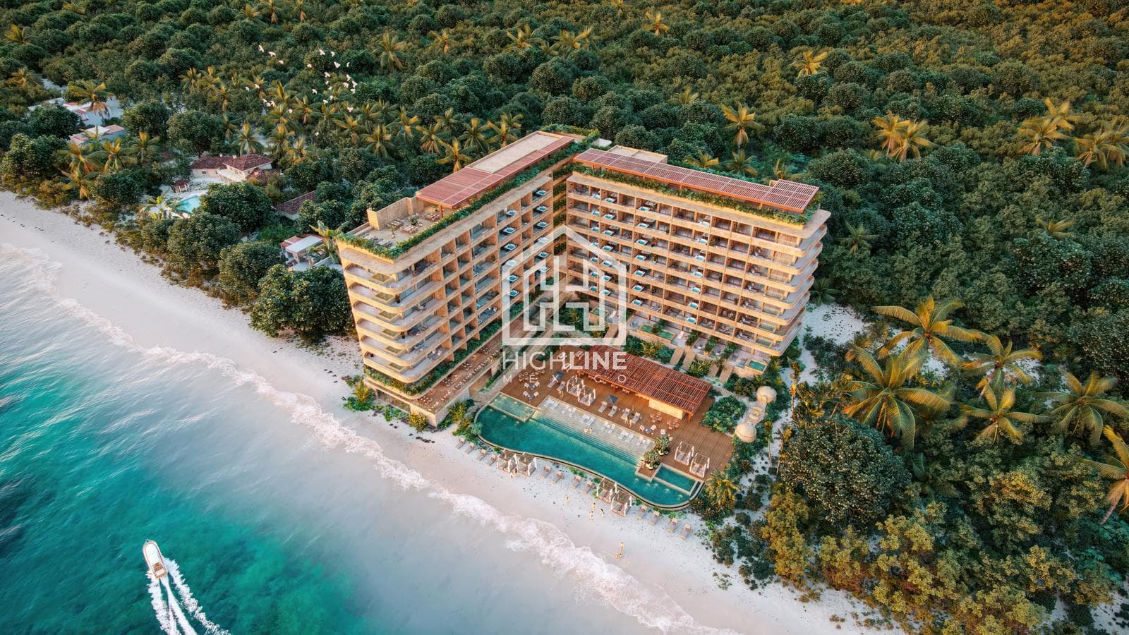 APARTMENT FOR SALE IN PUERTO MORELOS: 1 BEDROOM WITH LUXURY AMENITIES AND OCEAN VIEWS