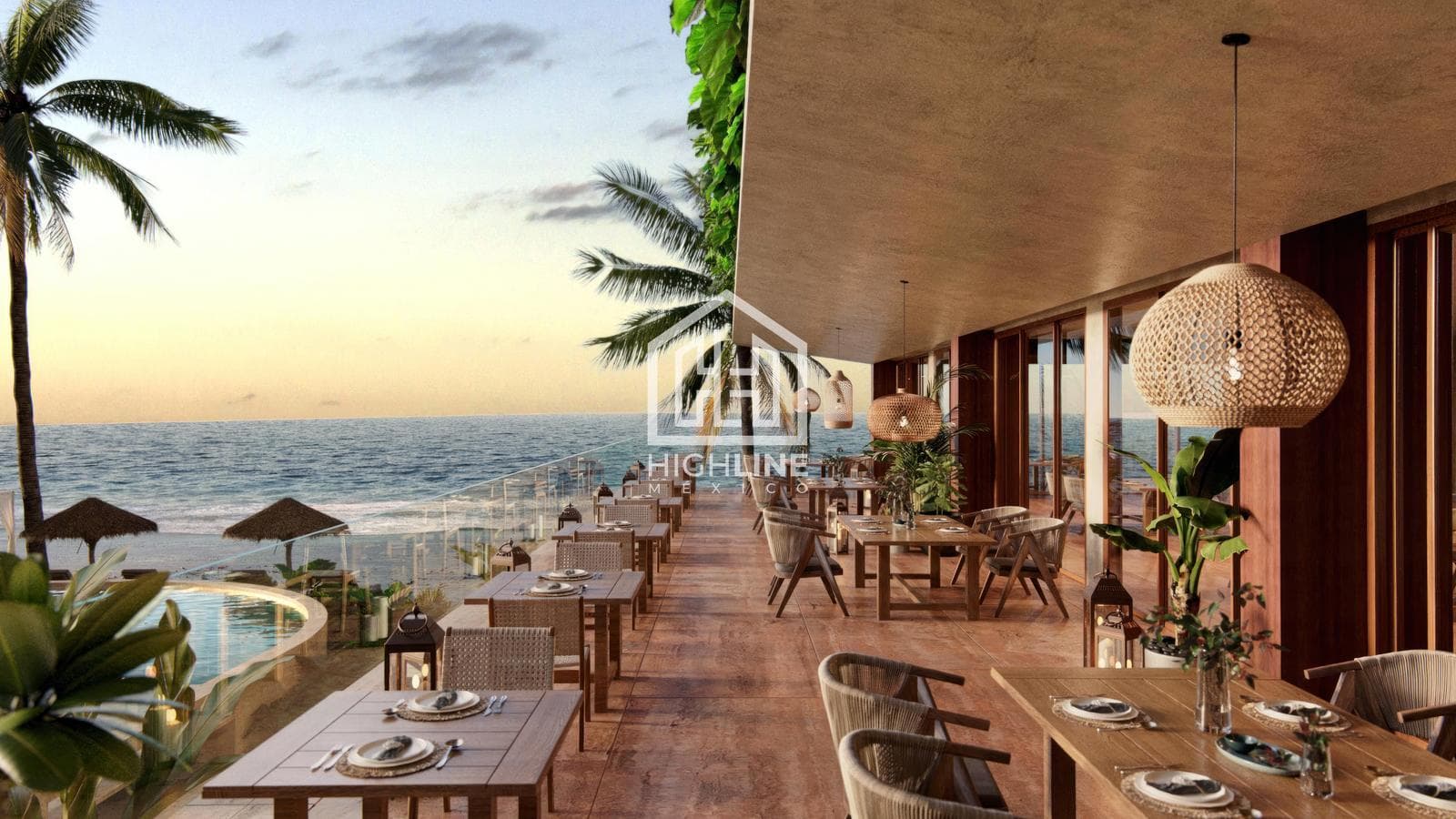 APARTMENT FOR SALE IN PUERTO MORELOS: 1 BEDROOM WITH LUXURY AMENITIES AND OCEAN VIEWS