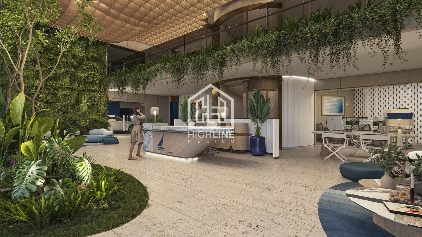 APARTMENT WITH TERRACE AND VIEW OF THE LAGOON FOR SALE. CANCÚN, SOUTHERN AREA. PRE-SALE