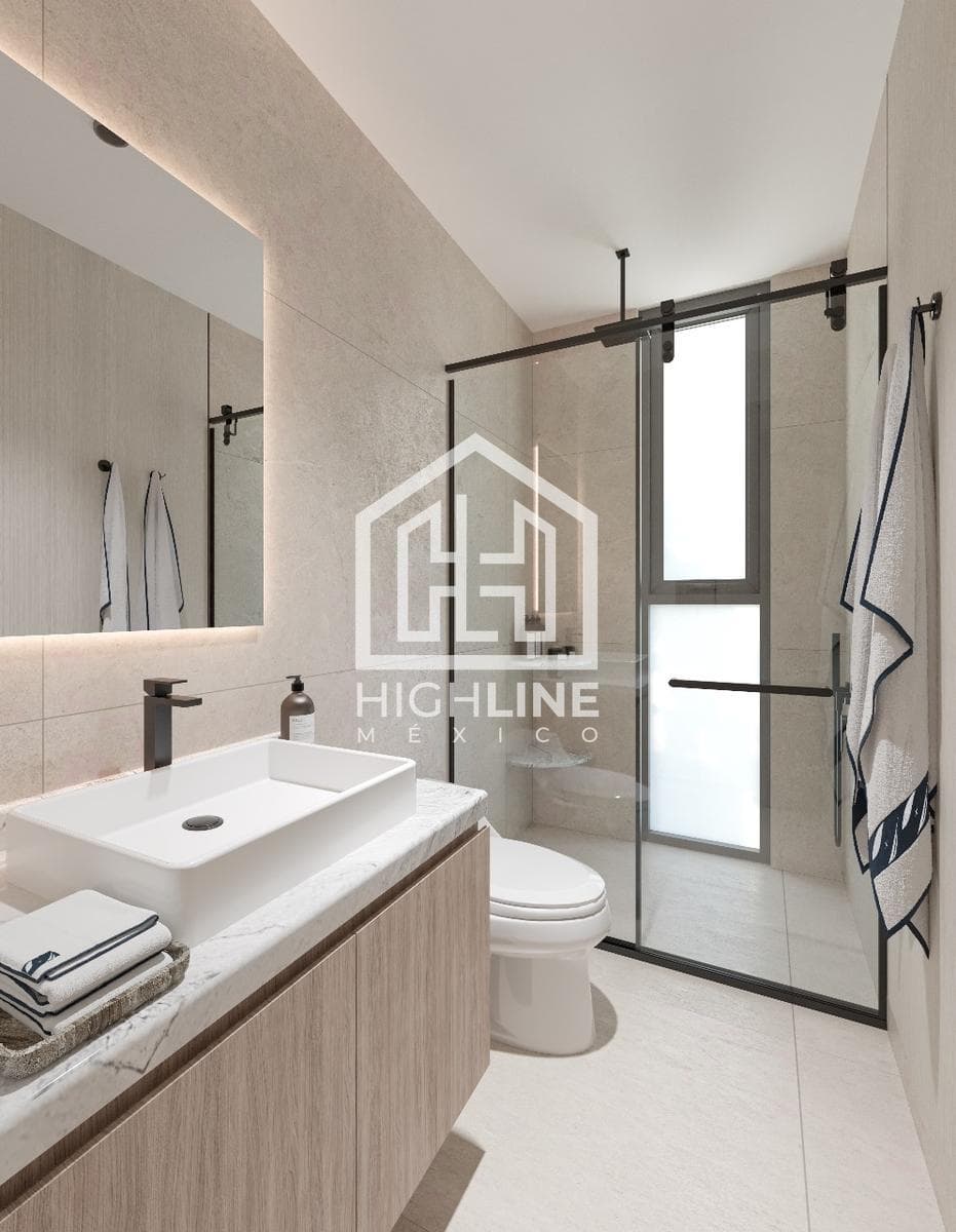 APARTMENT WITH TERRACE AND VIEW OF THE LAGOON FOR SALE. CANCÚN, SOUTHERN AREA. PRE-SALE