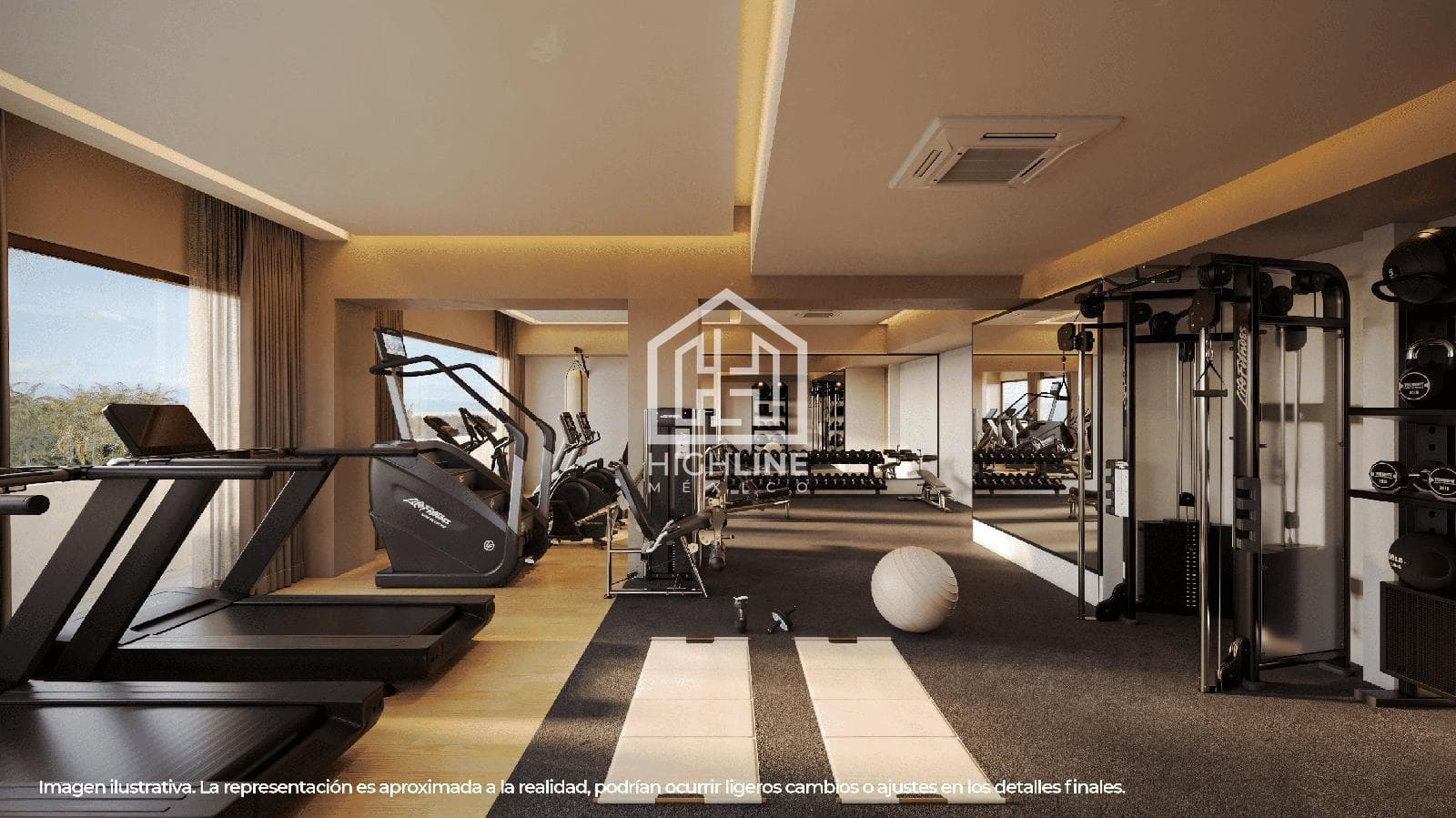 FOR SALE: 1-BEDROOM LOFT IN PUERTO MORELOS WITH A POOL AND GYM