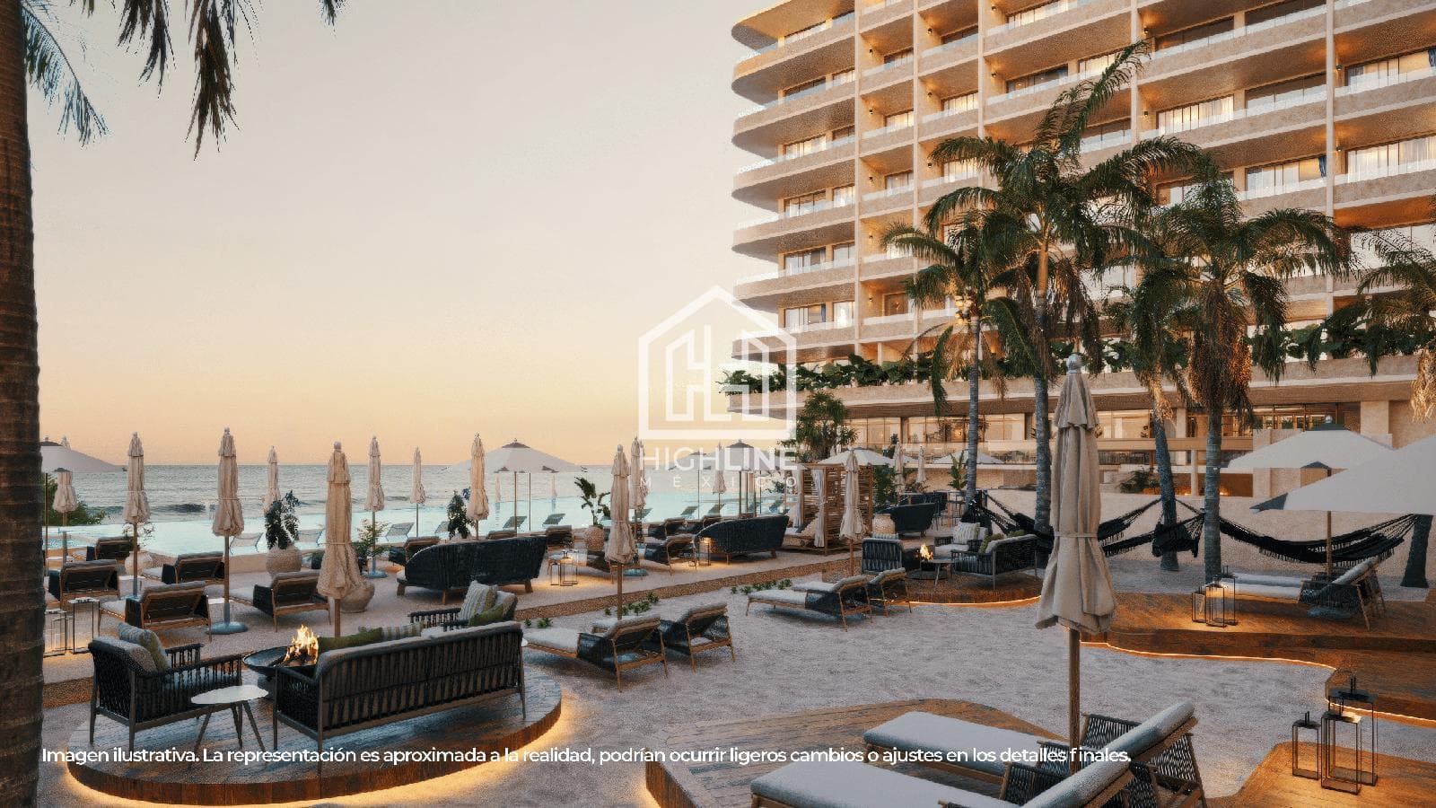 FOR SALE: 1-BEDROOM LOFT IN PUERTO MORELOS WITH A POOL AND GYM