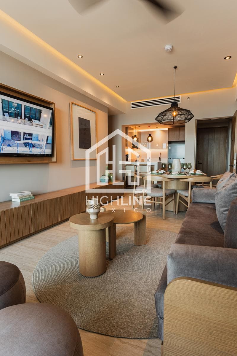 FOR SALE: 1-BEDROOM LOFT IN PUERTO MORELOS WITH A POOL AND GYM