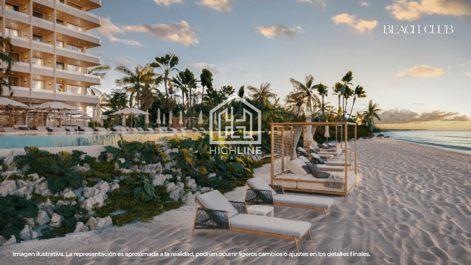 FOR SALE: 1-BEDROOM LOFT IN PUERTO MORELOS WITH A POOL AND GYM