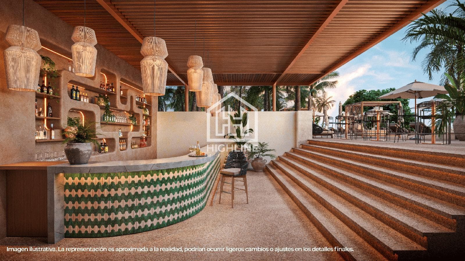 FOR SALE: 1-BEDROOM LOFT IN PUERTO MORELOS WITH A POOL AND GYM