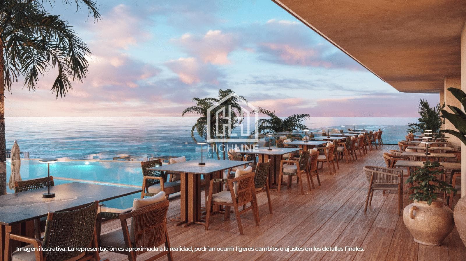FOR SALE: 1-BEDROOM LOFT IN PUERTO MORELOS WITH A POOL AND GYM
