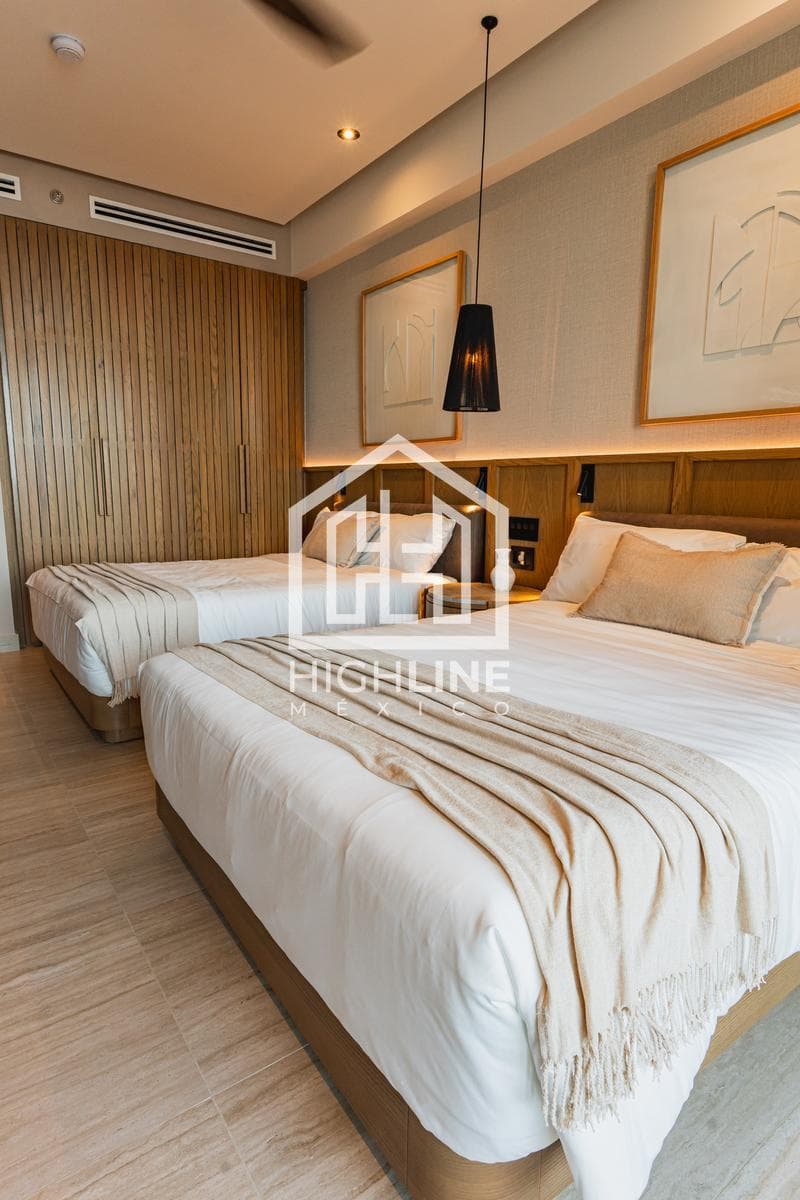 FOR SALE: 1-BEDROOM LOFT IN PUERTO MORELOS WITH A POOL AND GYM
