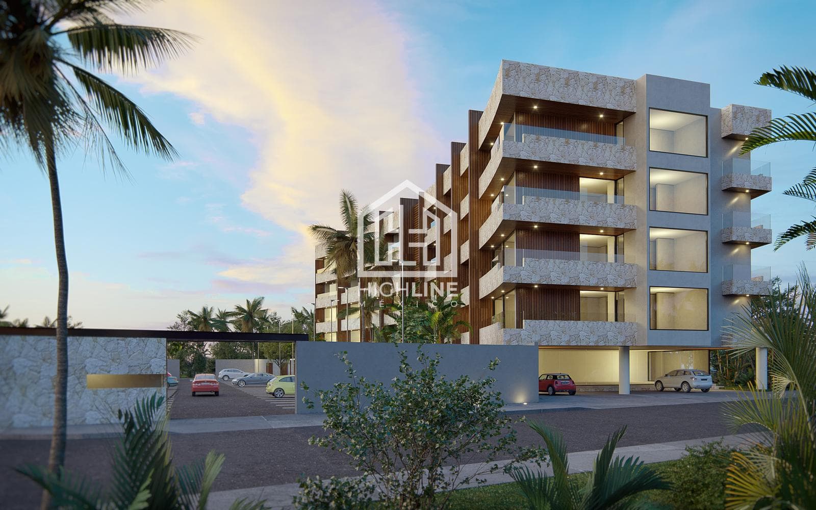 APARTMENT FOR SALE IN COZUMEL: 4 BEDROOMS, POOL, GYM, JUST MINUTES FROM THE OCEAN, ROI
