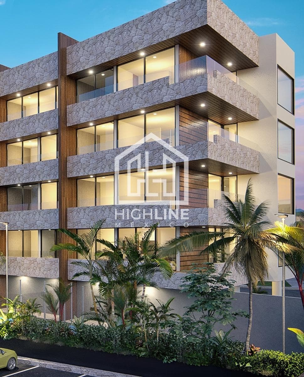 APARTMENT FOR SALE IN COZUMEL: 4 BEDROOMS, POOL, GYM, JUST MINUTES FROM THE OCEAN, ROI