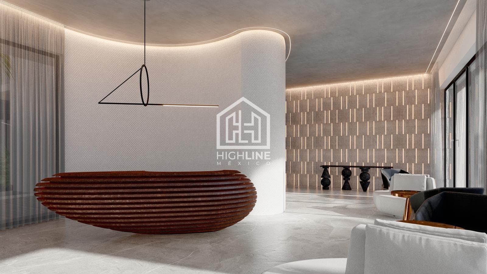 STUDIO FOR SALE IN PLAYA DEL CARMEN, GYM, LOBBY, COWORKING SPACE