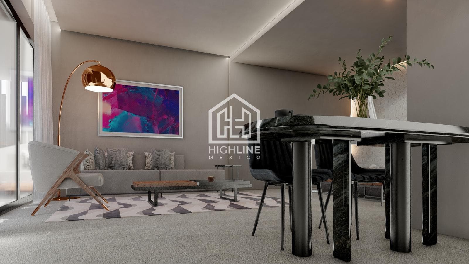 STUDIO FOR SALE IN PLAYA DEL CARMEN, GYM, LOBBY, COWORKING SPACE