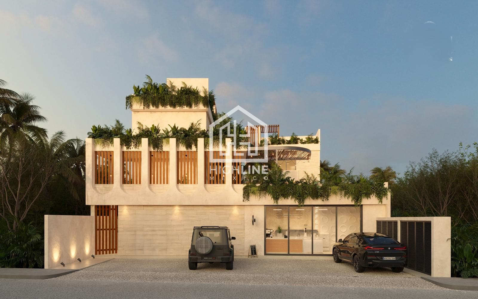 APARTMENT FOR SALE IN TULUM: 1 BEDROOM WITH 100% ELECTRIC APPLIANCES AND A BAR LOUNGE