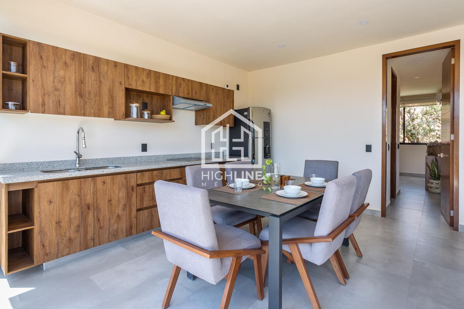 APARTMENT FOR SALE IN TULUM: 2 BEDROOMS WITH A BARBECUE AREA AND A CHILL AREA