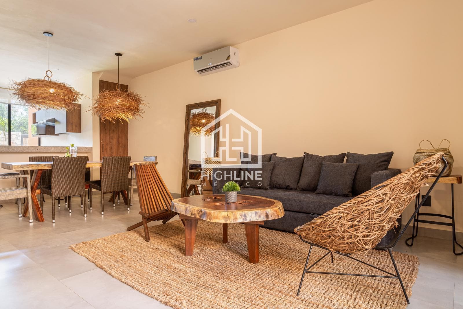 APARTMENT FOR SALE IN TULUM: 2 BEDROOMS, CHILDREN'S PLAY AREA, IN A PRIVATE COMMUNITY