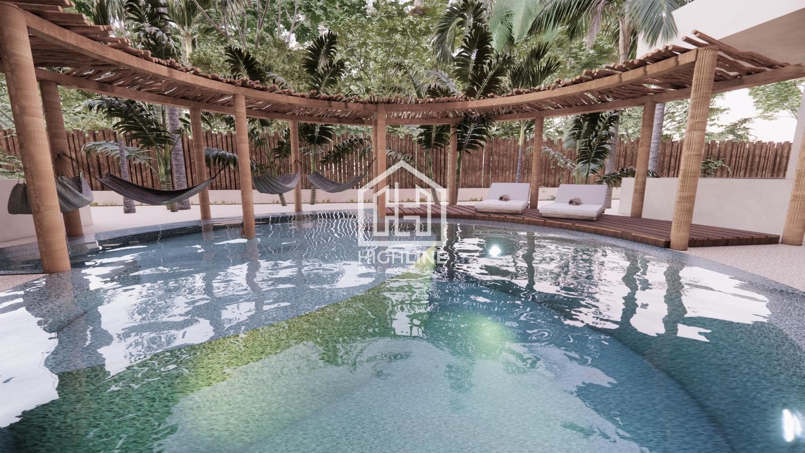 APARTMENT FOR SALE IN TULUM: 2 BEDROOMS WITH A ZEN CORNER AND YOGA AREA