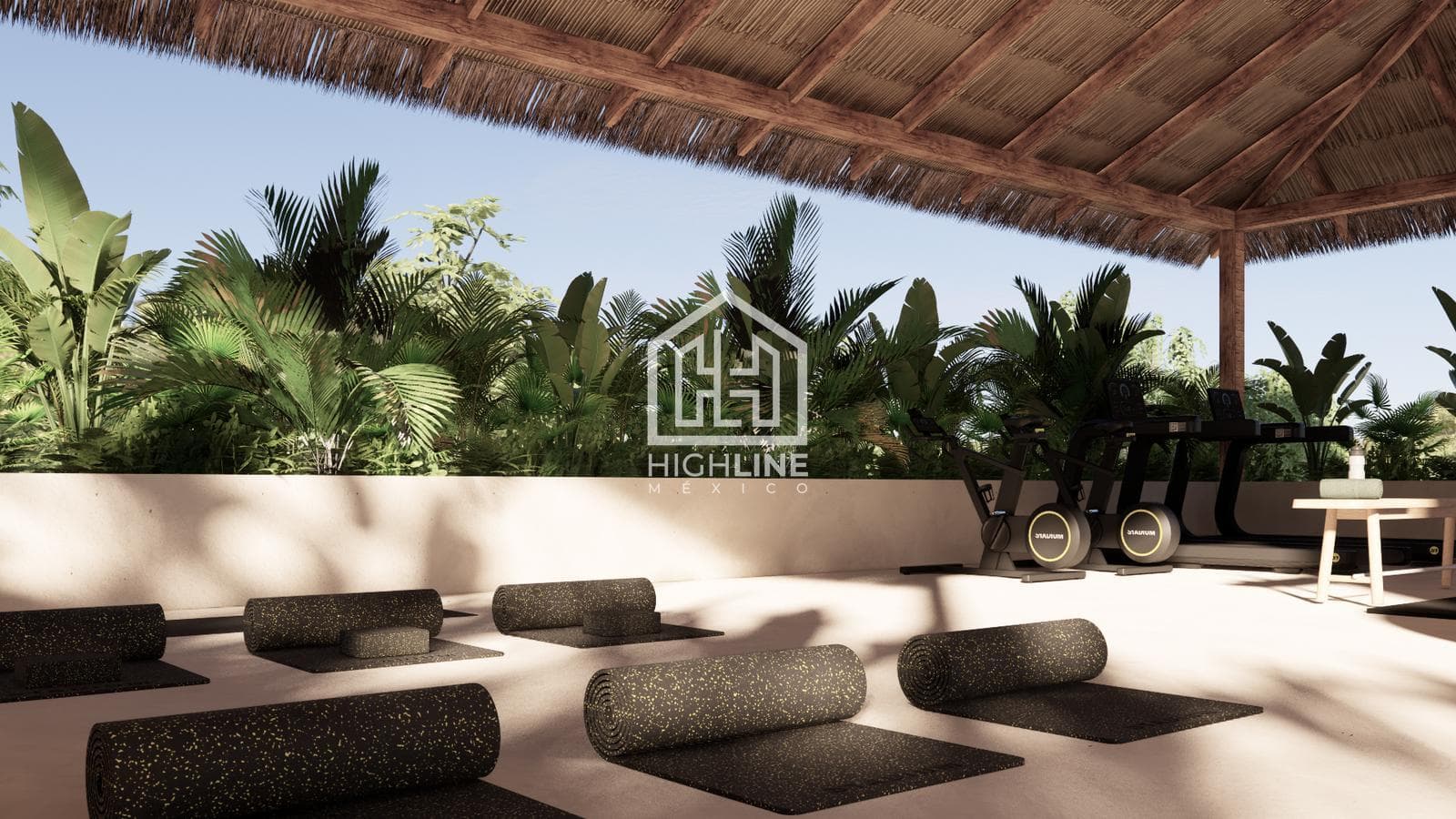 APARTMENT FOR SALE IN TULUM: 2 BEDROOMS WITH A ZEN CORNER AND YOGA AREA