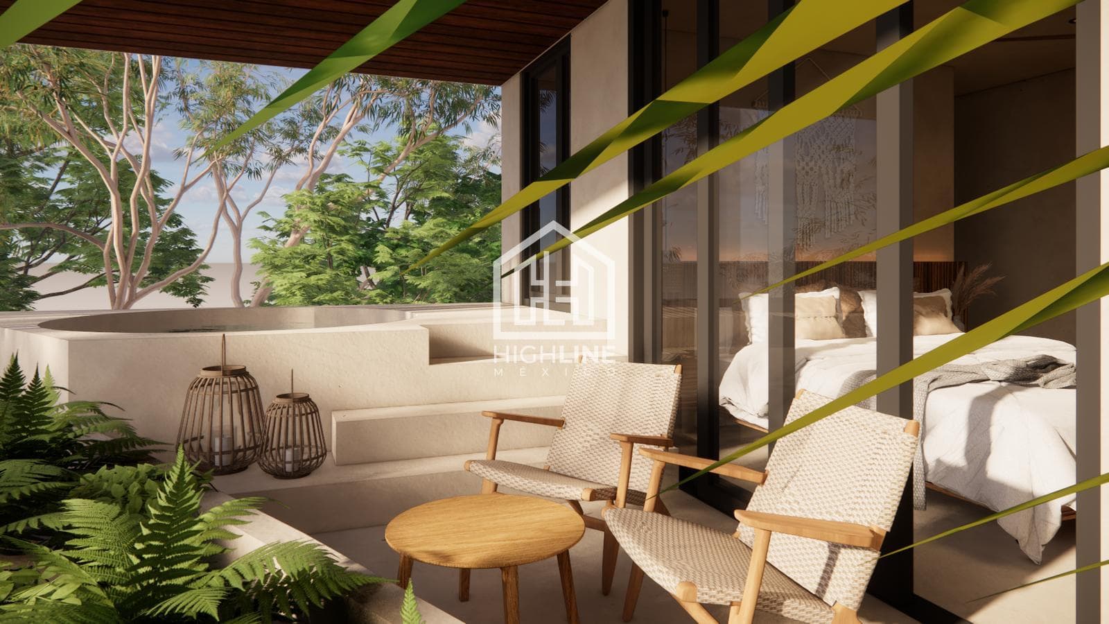 3-BEDROOM PENTHOUSE FOR SALE WITH A POOL, JACUZZI, AND BBQ GRILL