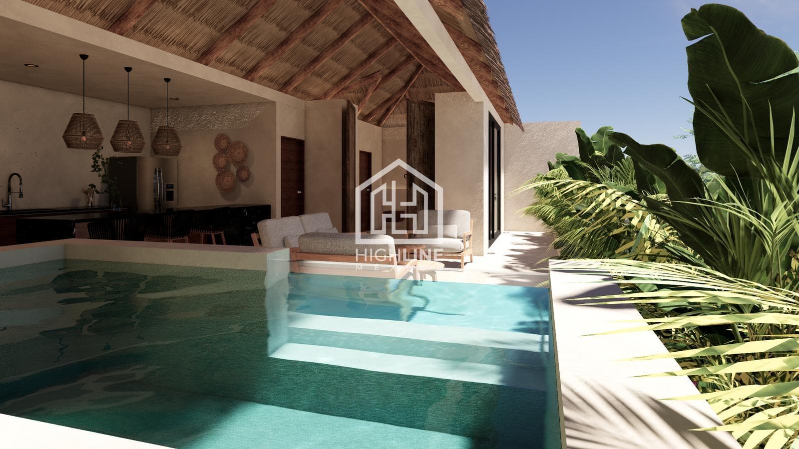 3-BEDROOM PENTHOUSE FOR SALE WITH A POOL, JACUZZI, AND BBQ GRILL