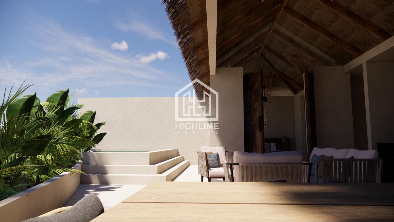3-BEDROOM PENTHOUSE FOR SALE WITH A POOL, JACUZZI, AND BBQ GRILL