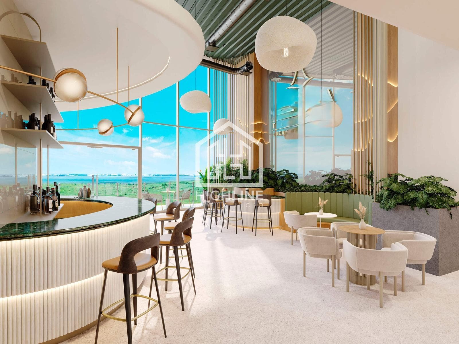 APARTMENT FOR SALE IN CANCUN: 2 BEDROOMS WITH MINI-GOLF, PADEL, AND CHILDREN'S PLAYGROUND