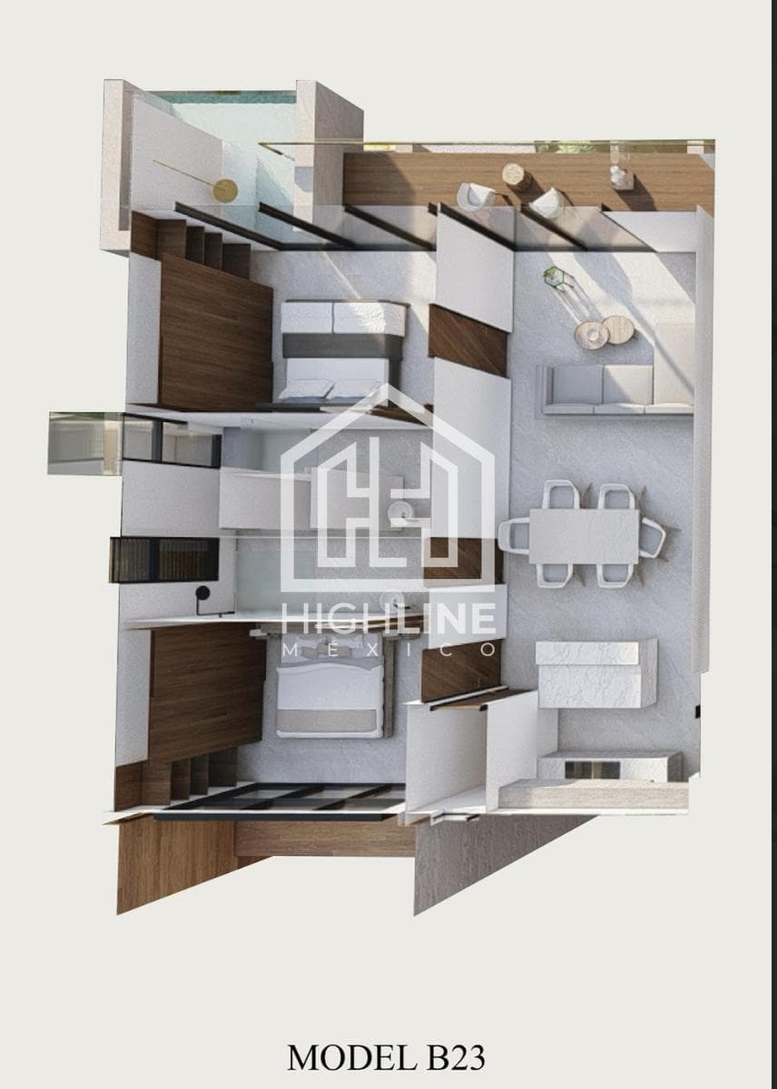OCEANFRONT APARTMENT FOR SALE IN COZUMEL: 2 BEDROOMS, PRIVATE POOL, GYM, JACUZZI