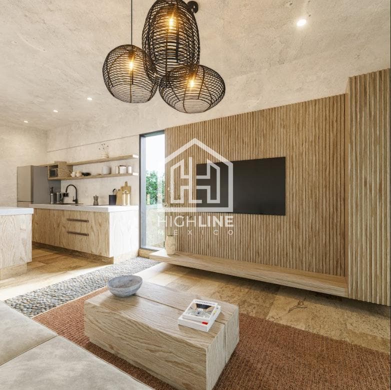1-bedroom apartment for sale in Tulum with a pool, gym, and pet-friendly policy