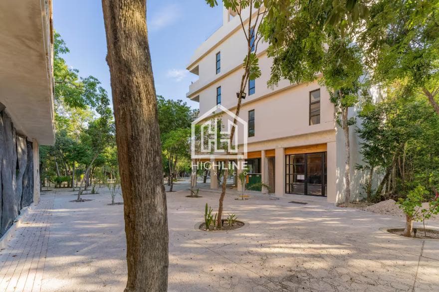 1-bedroom apartment for sale in Tulum with a pool, gym, and pet-friendly policy