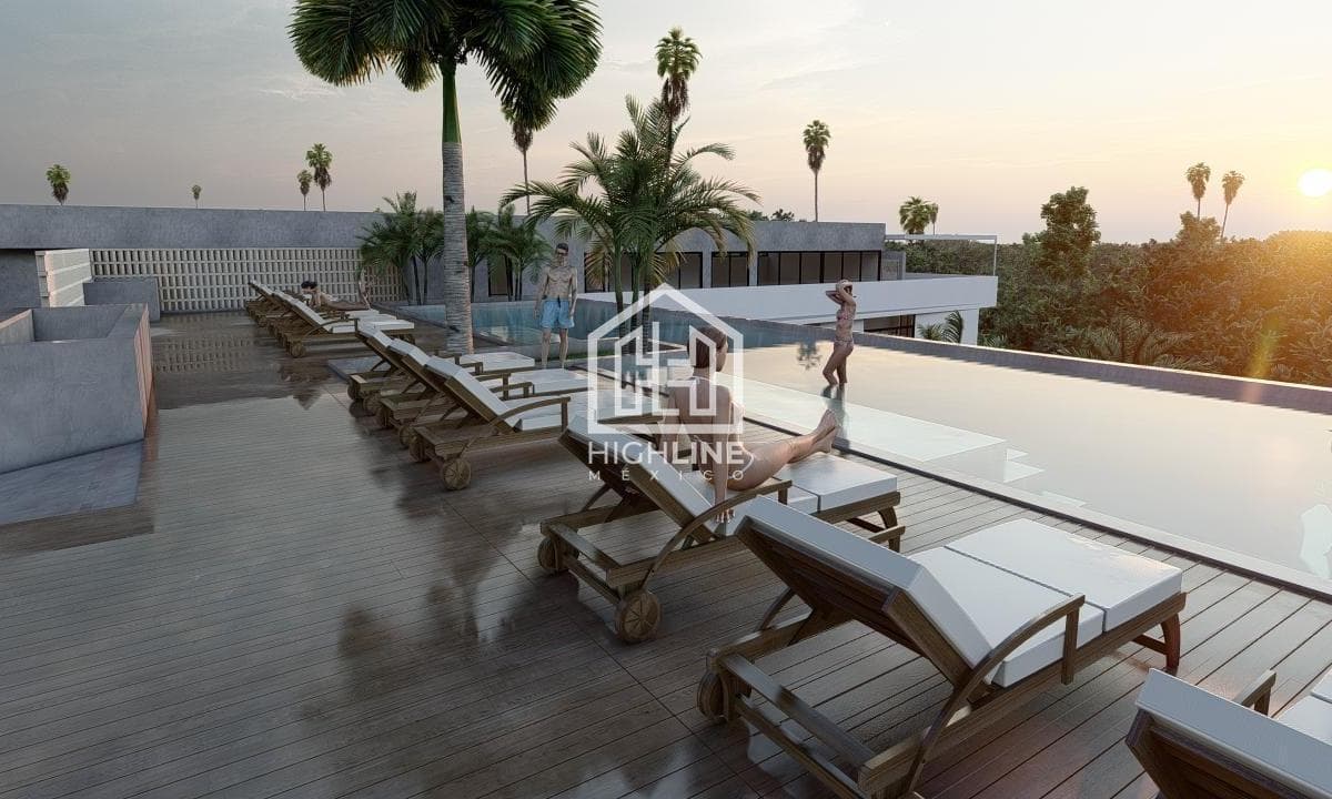 3-Bedroom Apartment for Sale in BACALAR with a View of the Lagoon