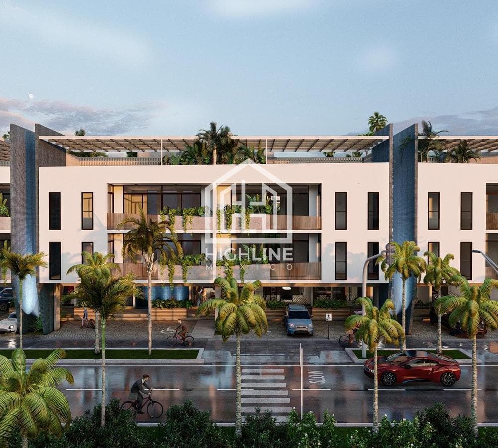 3-Bedroom Apartment for Sale in BACALAR with a View of the Lagoon