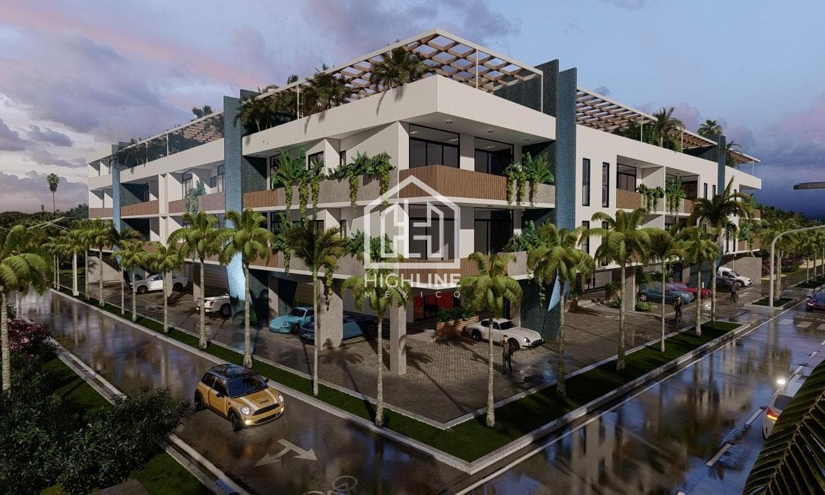 3-Bedroom Apartment for Sale in BACALAR with a View of the Lagoon