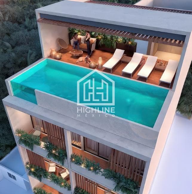 STUDIO APARTMENT FOR SALE IN DOWNTOWN PLAYA DEL CARMEN