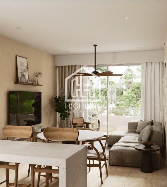 2-Bedroom Apartment in Playa del Carmen, 10 Minutes from the Beach