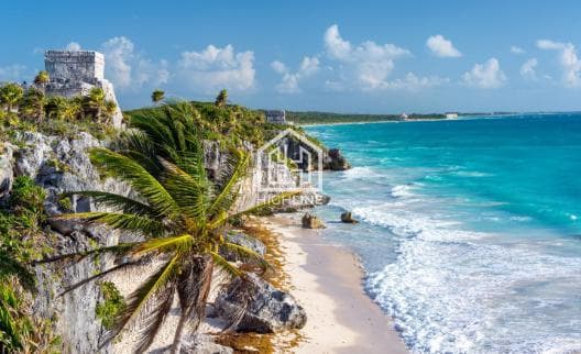2-bedroom apartment for sale in Tulum with a large pool, gym, and pet-friendly policy