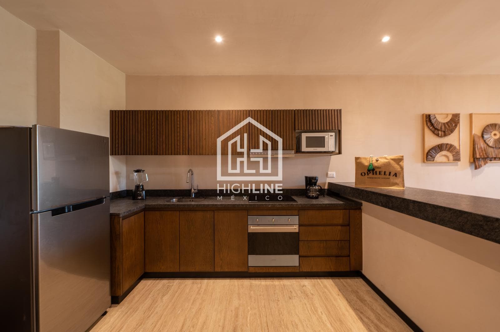 2-bedroom apartment for sale in Tulum with a large pool, gym, and pet-friendly policy