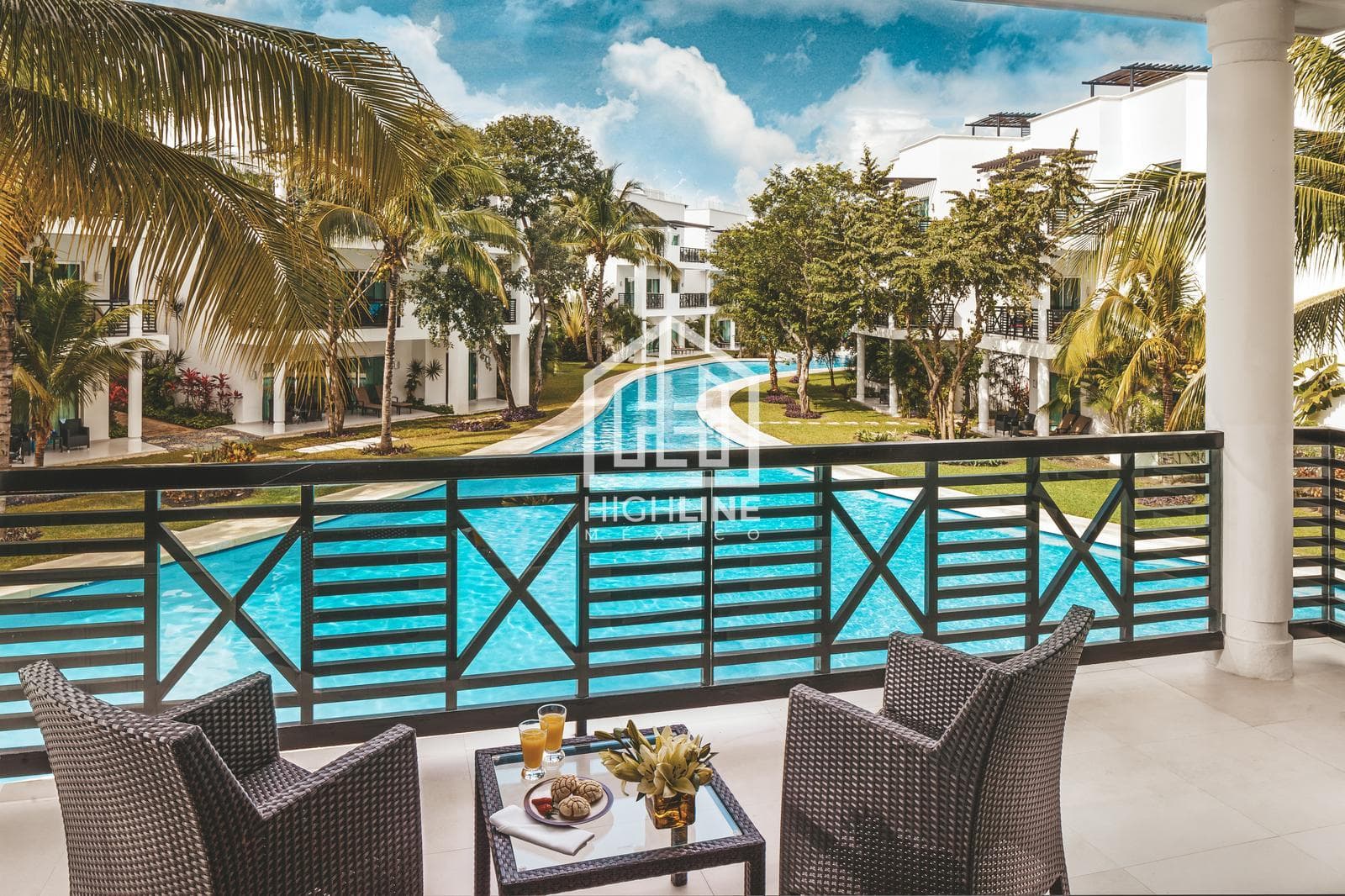 One-bedroom apartment in an all-inclusive beachfront hotel
