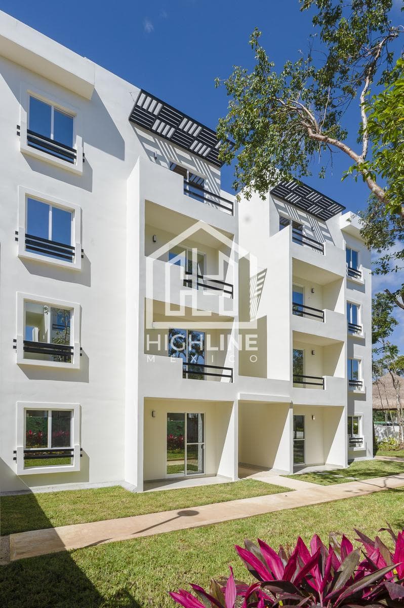 2-Bedroom Apartment in Playa del Carmen | INFONAVIT or Bank Loans Accepted | Padel Court
