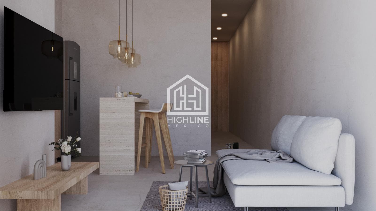1-BEDROOM APARTMENT | PLAYA DEL CARMEN | FURNISHED AND FULLY EQUIPPED | WITH JACUZZI