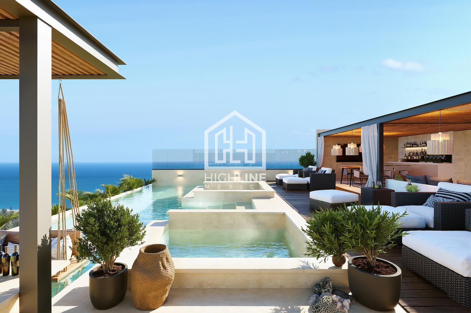 1-BEDROOM APARTMENT | PLAYA DEL CARMEN | FURNISHED AND FULLY EQUIPPED | WITH JACUZZI