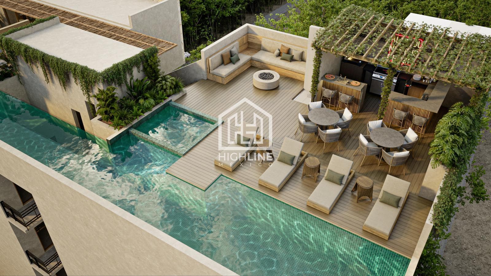 1-BEDROOM APARTMENT / PRE-SALE / 8 MINUTES FROM THE BEACH / FURNISHED / SPA / GYM.
