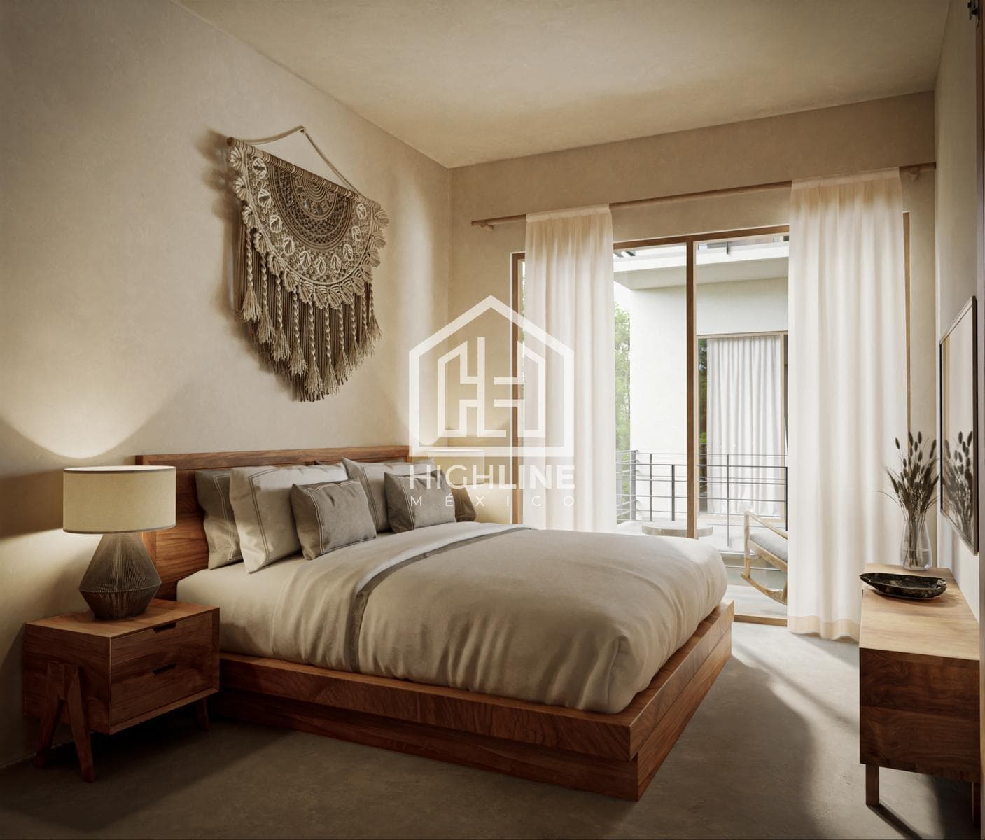 2-BEDROOM APARTMENT / PRE-SALE / 8 MINUTES FROM THE BEACH / FURNISHED / SPA / GYM.