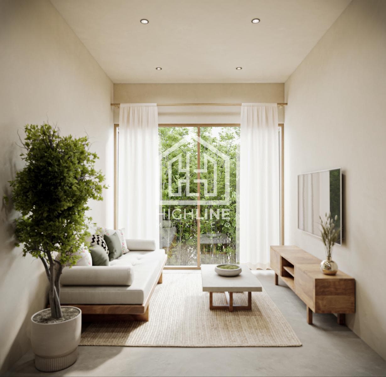 2-BEDROOM APARTMENT / PRE-SALE / 8 MINUTES FROM THE BEACH / FURNISHED / SPA / GYM.