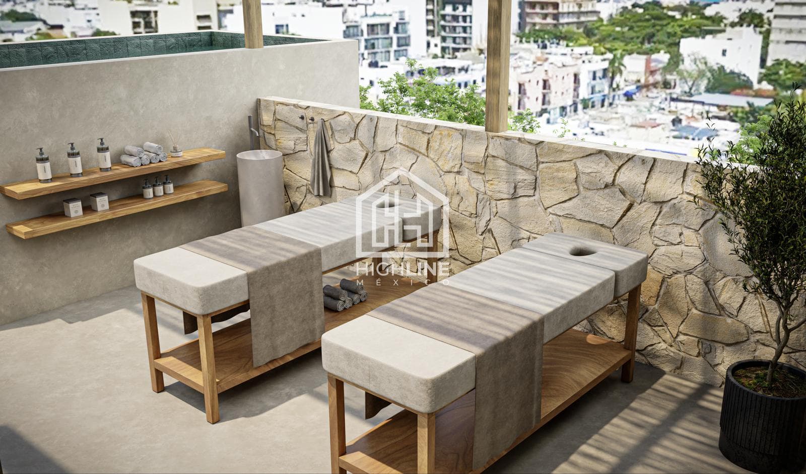 2-BEDROOM APARTMENT / PRE-SALE / 8 MINUTES FROM THE BEACH / FURNISHED / SPA / GYM.