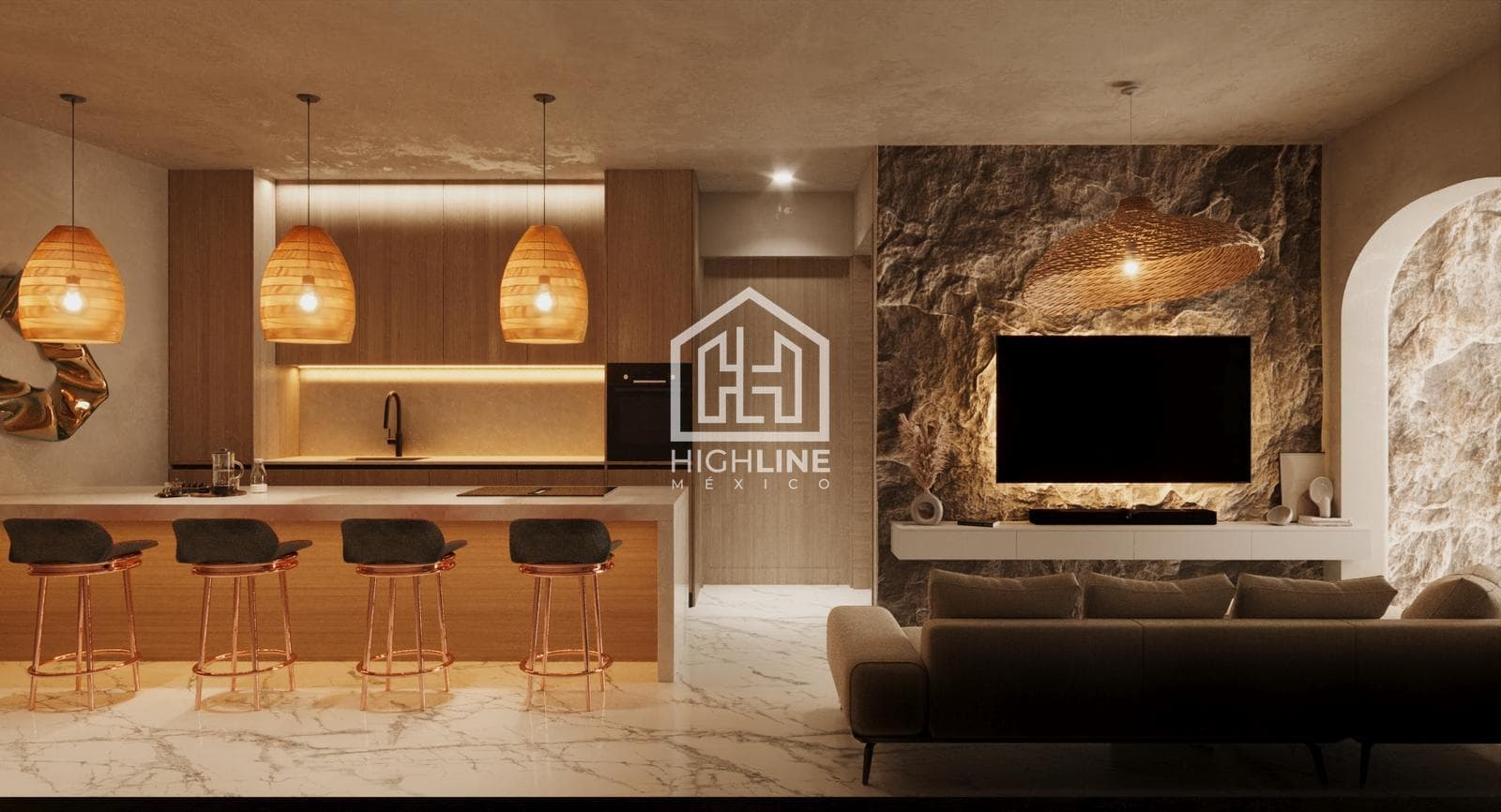 1-Bedroom Apartment in Tulum with Greek-Style Beds, Gym, Spa, and Ambrosia Speakeasy