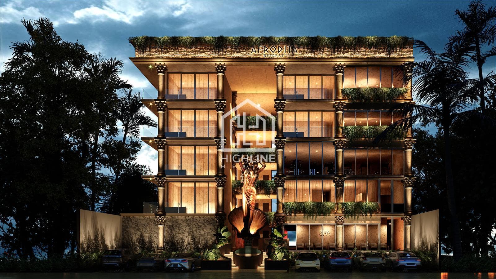 1-Bedroom Apartment in Tulum with Greek-Style Beds, Gym, Spa, and Ambrosia Speakeasy