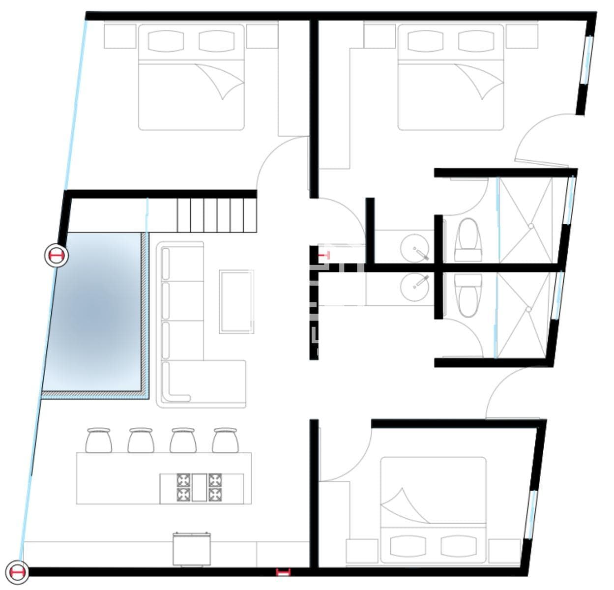 3-Bedroom Apartment with a Private Pool in Tulum—Offers High ROI and Appreciation Potential