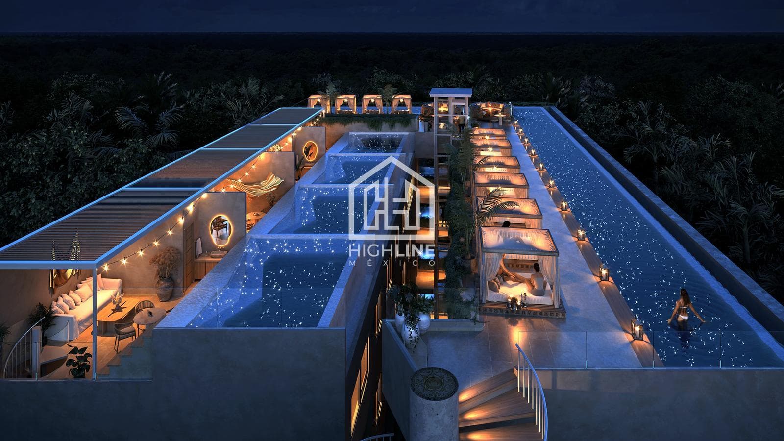 3-Bedroom Apartment with a Private Pool in Tulum—Offers High ROI and Appreciation Potential