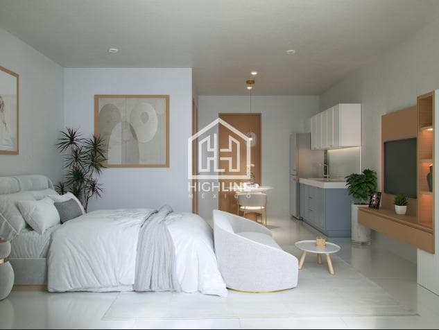 1-Bedroom Apartment FOR SALE, 150 meters from the ocean, with a rooftop