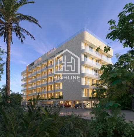 1-Bedroom Apartment FOR SALE, 150 meters from the ocean, with a rooftop