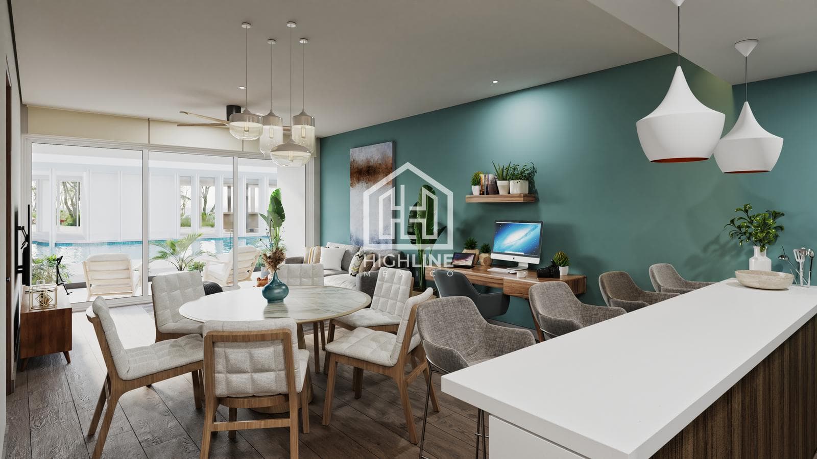 1-BEDROOM APARTMENT, GOLF / 5 MINUTES FROM THE BEACH / APPRECIATION POTENTIAL.