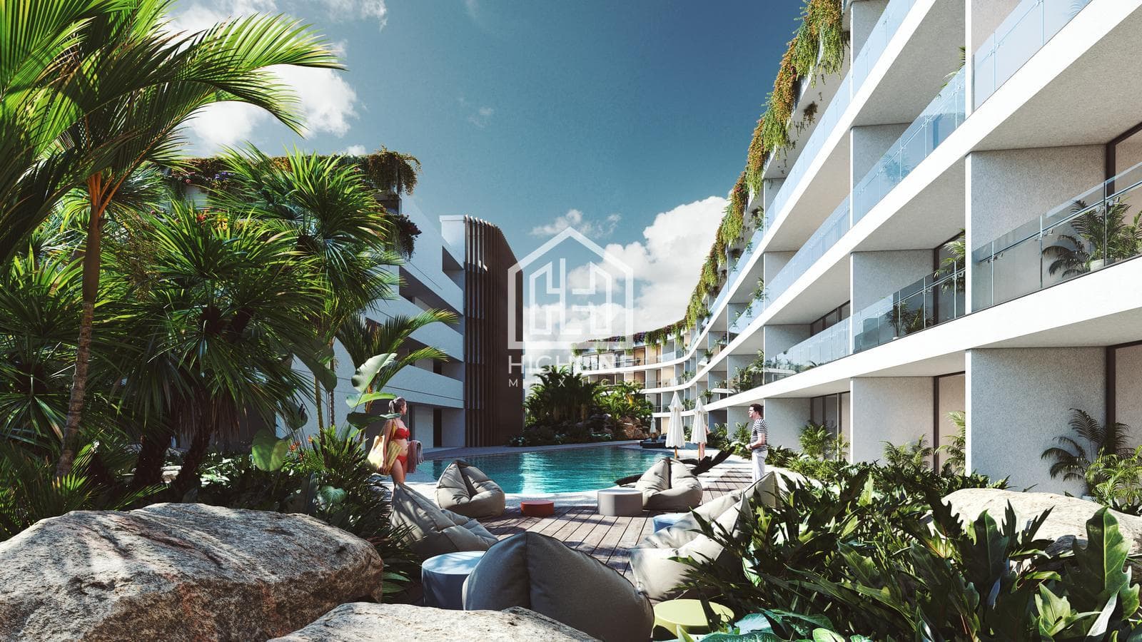 1-BEDROOM APARTMENT, GOLF / 5 MINUTES FROM THE BEACH / APPRECIATION POTENTIAL.